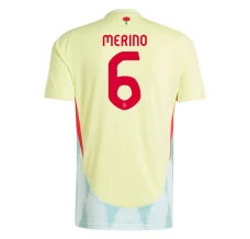 Maillot de Foot Euro 2024 Espagne Merino 6 Tenue Extérieur