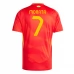 Maillot de Foot Euro 2024 Espagne Morata 7 Tenue Domicile Maillot de Foot Euro 2024 Espagne Morata 7 Tenue Domicile