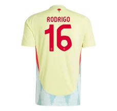 Maillot de Foot Euro 2024 Espagne Rodrigo 16 Tenue Extérieur