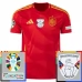 Maillot de Foot Euro 2024 Espagne Tenue Domicile Patch