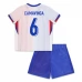 Maillot de Foot Euro 2024 France Camavinga 6 Enfant Tenue Extérieur