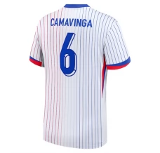 Maillot de Foot Euro 2024 France Camavinga 6 Tenue Extérieur
