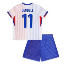 Maillot de Foot Euro 2024 France Dembele 11 Enfant Tenue Extérieur