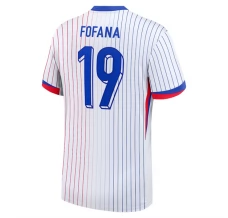 Maillot de Foot Euro 2024 France Fofana 19 Tenue Extérieur