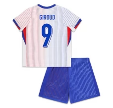 Maillot de Foot Euro 2024 France Giroud 9 Enfant Tenue Extérieur