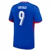 Maillot de Foot Euro 2024 France Giroud 9 Tenue Domicile