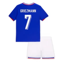 Maillot de Foot Euro 2024 France Griezmann 7 Enfant Tenue Domicile