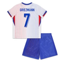 Maillot de Foot Euro 2024 France Griezmann 7 Enfant Tenue Extérieur