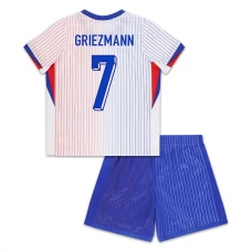 Maillot de Foot Euro 2024 France Griezmann 7 Enfant Tenue Extérieur