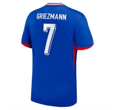 Maillot de Foot Euro 2024 France Griezmann 7 Tenue Domicile