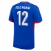 Maillot de Foot Euro 2024 France Kolo Muani 12 Tenue Domicile