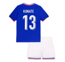 Maillot de Foot Euro 2024 France Konate 13 Enfant Tenue Domicile