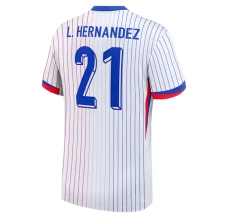 Maillot de Foot Euro 2024 France L.Hernandez 21 Tenue Extérieur