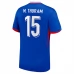 Maillot de Foot Euro 2024 France M.Thuram 15 Tenue Domicile
