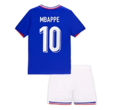 Maillot de Foot Euro 2024 France Mbappé 10 Enfant Tenue Domicile
