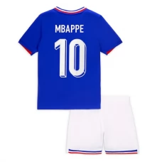 Maillot de Foot Euro 2024 France Mbappé 10 Enfant Tenue Domicile