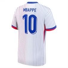 Maillot de Foot Euro 2024 France Mbappé 10 Tenue Extérieur Maillot de Foot Euro 2024 France Mbappé 10 Tenue Extérieur