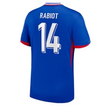 Maillot de Foot Euro 2024 France Rabiot 14 Tenue Domicile