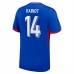 Maillot de Foot Euro 2024 France Rabiot 14 Tenue Domicile