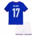 Maillot de Foot Euro 2024 France Saliba 17 Enfant Tenue Domicile