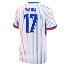 Maillot de Foot Euro 2024 France Saliba 17 Tenue Extérieur