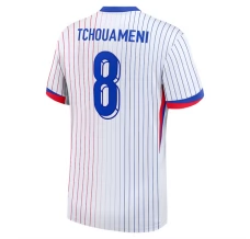 Maillot de Foot Euro 2024 France Tchouaméni 8 Tenue Extérieur