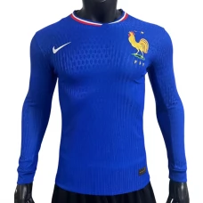 Maillot de Foot Euro 2024 France Tenue Domicile Manche Longue