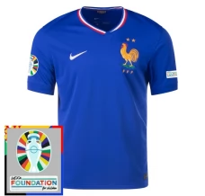 Maillot de Foot Euro 2024 France Tenue Domicile Patch