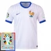 Maillot de Foot Euro 2024 France Tenue Extérieur Patch