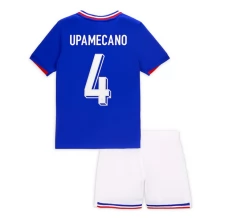 Maillot de Foot Euro 2024 France Upamecano 4 Enfant Tenue Domicile