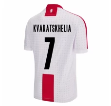 Maillot de Foot Euro 2024 Géorgie Kvaratskhelia 7 Tenue Domicile