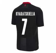 Maillot de Foot Euro 2024 Géorgie Kvaratskhelia 7 Tenue Extérieur