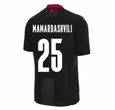 Maillot de Foot Euro 2024 Géorgie Mamardashvili 25 Tenue Extérieur