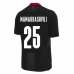 Maillot de Foot Euro 2024 Géorgie Mamardashvili 25 Tenue Extérieur