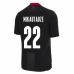 Maillot de Foot Euro 2024 Géorgie Mikautadze 22 Tenue Extérieur