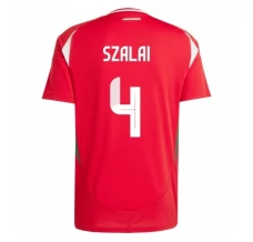 Maillot de Foot Euro 2024 Hongrie Szalai 4 Tenue Domicile