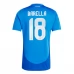 Maillot de Foot Euro 2024 Italie Barella 18 Tenue Domicile