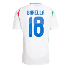 Maillot de Foot Euro 2024 Italie Barella 18 Tenue Extérieur