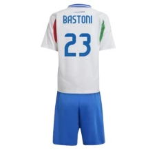 Maillot de Foot Euro 2024 Italie Bastoni 23 Enfant Tenue Extérieur Maillot de Foot Euro 2024 Italie Bastoni 23 Enfant Tenue Extérieur