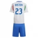 Maillot de Foot Euro 2024 Italie Bastoni 23 Enfant Tenue Extérieur