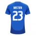 Maillot de Foot Euro 2024 Italie Bastoni 23 Tenue Domicile