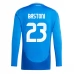 Maillot de Foot Euro 2024 Italie Bastoni 23 Tenue Domicile Manche Longue