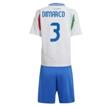 Maillot de Foot Euro 2024 Italie Dimarco 3 Enfant Tenue Extérieur