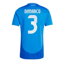 Maillot de Foot Euro 2024 Italie Dimarco 3 Tenue Domicile