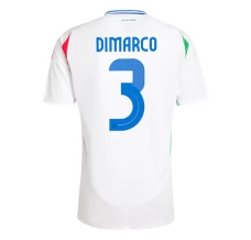 Maillot de Foot Euro 2024 Italie Dimarco 3 Tenue Extérieur