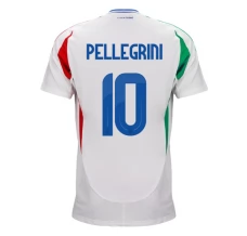 Maillot de Foot Euro 2024 Italie Pellegrini 10 Tenue Extérieur