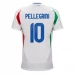 Maillot de Foot Euro 2024 Italie Pellegrini 10 Tenue Extérieur