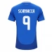 Maillot de Foot Euro 2024 Italie Scamacca 9 Tenue Domicile