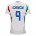 Maillot de Foot Euro 2024 Italie Scamacca 9 Tenue Extérieur