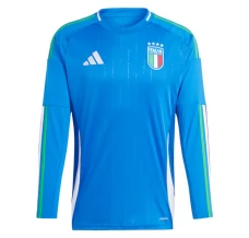 Maillot de Foot Euro 2024 Italie Tenue Domicile Manche Longue
